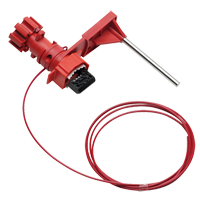 Petit dispositif de verrouillage avec bras de blocage pour valves, Type Universel O-Max