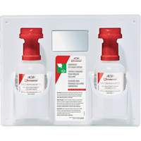 Douche oculaire &agrave; utilisation unique avec solution isotonique Dynamic, Double O-Max