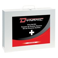 Dynamic General-Purpose Industrial First Aid Kit, Class 1 Medical Device, Metal B O-Max