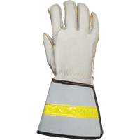 Gants pour monteur de ligne, Petit, Paume en Cuir fleur de vache O-Max