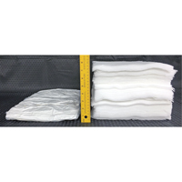Chiffons pour l'huile Spilltration, Huile seulement, 16" x 10", 29 gal. d'absorption O-Max