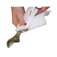 Chiffons pour l'huile Spilltration, Huile seulement, 16" x 10", 29 gal. d'absorption O-Max
