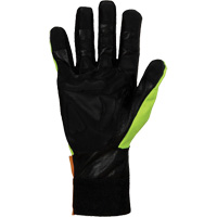 Endura&reg; Hi-Viz Chainsaw Gloves, Size Large/9, Goatskin Palm O-Max