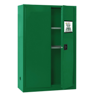 Pesticide Storage Cabinet, 45 gal., 65" H x 43" W x 18" D SGD361 | O-Max