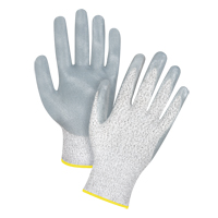 Gants haute performance r&eacute;sistants &agrave; la coupe, Taille 2T-Grand/11, Calibre 13, Rev&ecirc;tement Nitrile, Enveloppe en PEHP, ANSI/ISEA 105 niveau 4/EN 388 niveau 5 O-Max