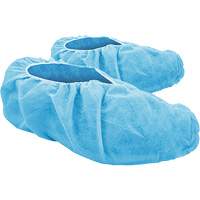 Couvre-chaussures jetables CoverMe, Grand, Polypropyl&egrave;ne, Bleu O-Max