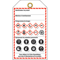 Workplace Tags, Cardstock, 3-3/8" W x 5-3/4" H, French O-Max