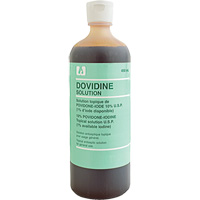 Povidone iodée topique, Liquide, Antiseptique SGE787 | O-Max