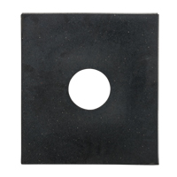 Rubber Base for Delineator Posts, 11 lbs. O-Max