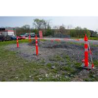 Premium Delineator Post, 42" H, Orange O-Max