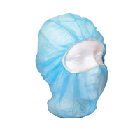 Disposable Balaclava Hood, Polypropylene, Blue SGH994 | O-Max