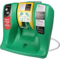 Dynamic Eyewash Station, Gravity-Fed, 16 gal. Capacity, Meets ANSI Z358.1 O-Max