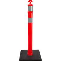 High-Visibility Delineator Post, 42" H, Orange O-Max
