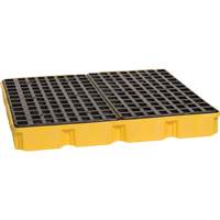 Plateforme de d&eacute;versement modulaire, Capacit&eacute; de d&eacute;versement 60,5 gal. US, 51,5'' x 51,5'' x 6,5" O-Max