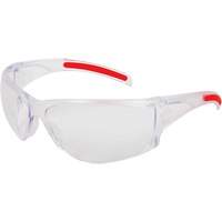 HellKat&reg; Safety Glasses, Clear Lens, Anti-Fog/Anti-Scratch, ANSI Z87+ O-Max