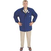 Veste de protection contre l'arc &eacute;lectrique, Moyen, Bleu, 40 cal/cm² O-Max