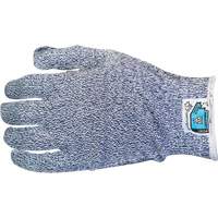 Sure Knit Cut-Resistant Glove, Size X-Small, 13 Gauge, HPPE Shell, ASTM ANSI Level A5 O-Max