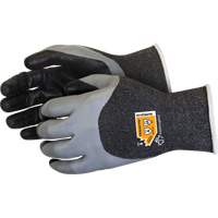 Double-Dipped Cut-Resistant Gloves, Size 5, 18 Gauge, Foam Nitrile Coated, TenActiv Shell, ASTM ANSI Level A4 O-Max
