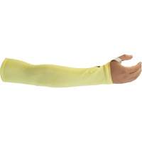 Cut-Resistant Sleeves, Kevlar&reg;, 14", ASTM ANSI Level A4, Yellow O-Max