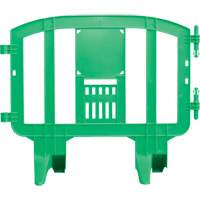 Minit Barricade, Interlocking, 49" L x 39" H, Green O-Max