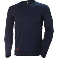 Lifa&reg; Max Moisture-Wicking Crewneck Undershirt, Men's, X-Small, Navy Blue O-Max