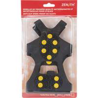 Anti-Slip Spark-Proof Ice Cleats, Brass, Stud Traction, Medium O-Max
