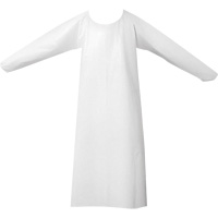 CoverMe Gowns, One Size, White, Polyurethane O-Max