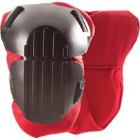 Fire Retardent Hard Shell Knee Pads, Hook and Loop Style, Plastic Caps, Foam/Gel Pads O-Max