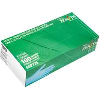 Gants jetables de calibre m&eacute;dical r&eacute;sistants &agrave; la perforation, T-Grand, Nitrile, 4,5 mils, Sans poudre, Bleu, Classe 2 O-Max