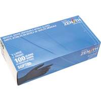 Puncture-Resistant Medical-Grade Disposable Gloves, X-Large, Nitrile, 5-mil, Powder-Free, Black, Class 2 O-Max