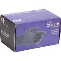 Vending Pack Disposable Gloves, 2X-Large, Nitrile, 5-mil, Powder-Free, Black O-Max