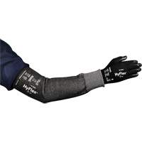HyFlex&reg; 11-280 Series Narrow Cut Resistant Sleeve, Intercept, 12", ASTM ANSI Level A4, Grey O-Max