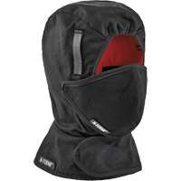 N-Ferno&reg; Winter Hard Hat Liner with Mouthpiece, Fleece Lining, One Size, Black O-Max