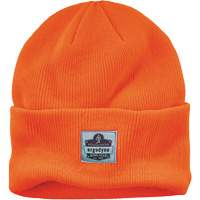N-Ferno&reg; Rib Knit Beanie Hat, One Size, Orange O-Max
