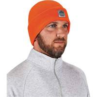 N-Ferno&reg; Rib Knit Beanie Hat, One Size, Orange O-Max