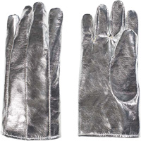 Heat Resistant Gloves, Aluminized/Kevlar&reg;, One Size, Protects Up To 800° F (426.66° C) O-Max