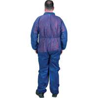 Coveralls, Medium, Blue, Polypropylene O-Max