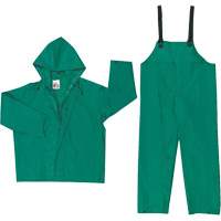 Dominator Limited Flammability Rain Suit, Large, Green O-Max