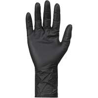 KeepKleen&reg; Disposable Gloves, Large, Nitrile, 8-mil, Powder-Free, Black O-Max