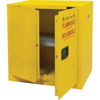 Armoire pour produits inflammables, 22 gal., 2 Porte(s), 35" La x 35" h x 22" p O-Max