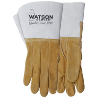 Gants de soudeur Buckweld, Cuir d'&eacute;lan refendu, Taille 8 O-Max