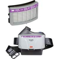 Ensemble complet d'APR &agrave; &eacute;puration d'air motoris&eacute; Versaflo TR-300, Pile Lithium-ion O-Max