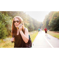Talkabout Two-Way Radio Kit, FRS Radio Band, 22 Channels, 56 km Range O-Max