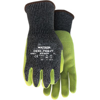 Stealth Dog Fight Cut Resistant Gloves, Size Medium, Nitrile Coated, Glass Fibre/HPPE/Nylon/Stainless Steel Shell, ASTM ANSI Level A5 O-Max