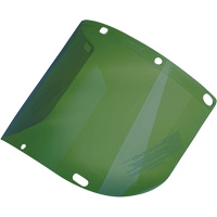 Dynamic™ Formed Faceshield, Polycarbonate, Green Tint SGV637 | O-Max