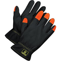 Gants de conducteur Deny, 3T-Grand, Paume en Cuir fleur de ch&egrave;vre O-Max