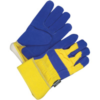 Gants d'ajusteur traditionnels, Taille unique, Paume en Cuir refendu, Doublure en Thinsulate O-Max