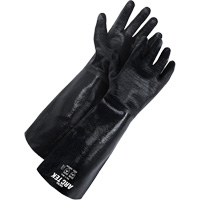 Gant enduit Arc Tek, Taille 10, 9" lo, N&eacute;opr&egrave;ne, Doublure en Jersey O-Max