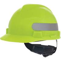 V-Gard&reg; Slotted Hard Hat, Meets CSA Type 1, Ratchet Suspension, Non-Vented O-Max