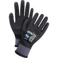 Gants enduits ZX-30° de premi&egrave;re qualit&eacute;, T-Grand, R&ecirc;vetement Mousse de PVC, Calibre 15, Enveloppe en Nylon O-Max